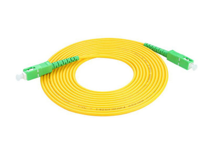 Precio de fábrica del cordón de remiendo de la fibra óptica del SC APC del cable del remiendo de la fibra óptica de CATV FTTH EEDFA 2