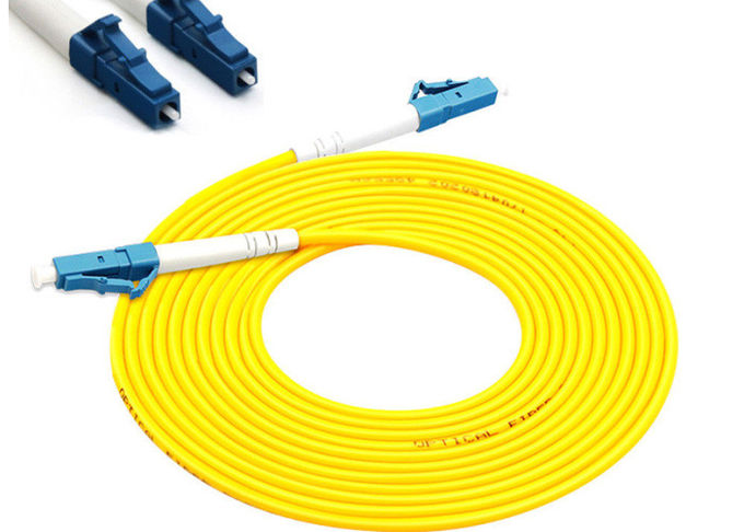 Cable LC del remiendo de la fibra óptica del panel de remiendo de la fibra óptica del SC APC de FTTH CATV SM al LC 2