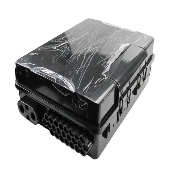 Fabricantes negros de la caja del ABS IP65 de la distribución portuaria de la fibra óptica de la fábrica 24 de China 2