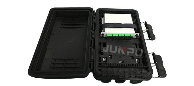 Recintos aéreos IP68 al aire libre de la fibra óptica de la base de JUNPU 16 con el casete o el divisor del PLC 1