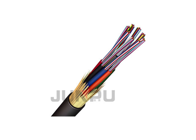 1 cables de fribra óptica del cable de descenso de la fibra óptica de la base FTTH 48 ADSS 1